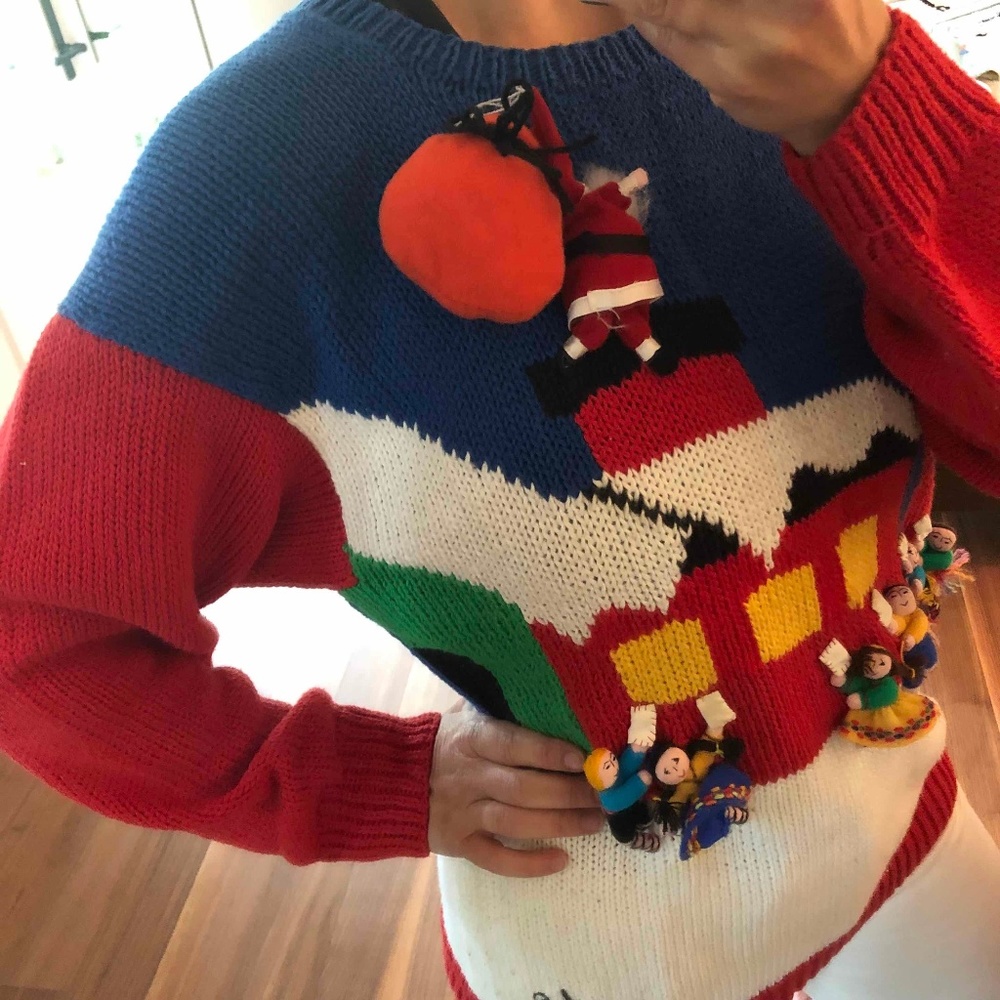 Mega Santa Christmas Sweater
